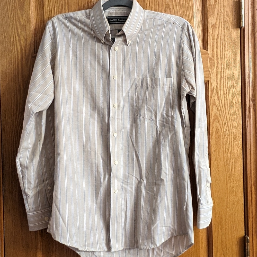 **3-for-15** David Taylor Collared Button Down Long Sleeve